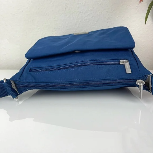 Baggallini Navy Nylon Practical Adjustable Crossbody Town Bagg - Picture 7 of 14